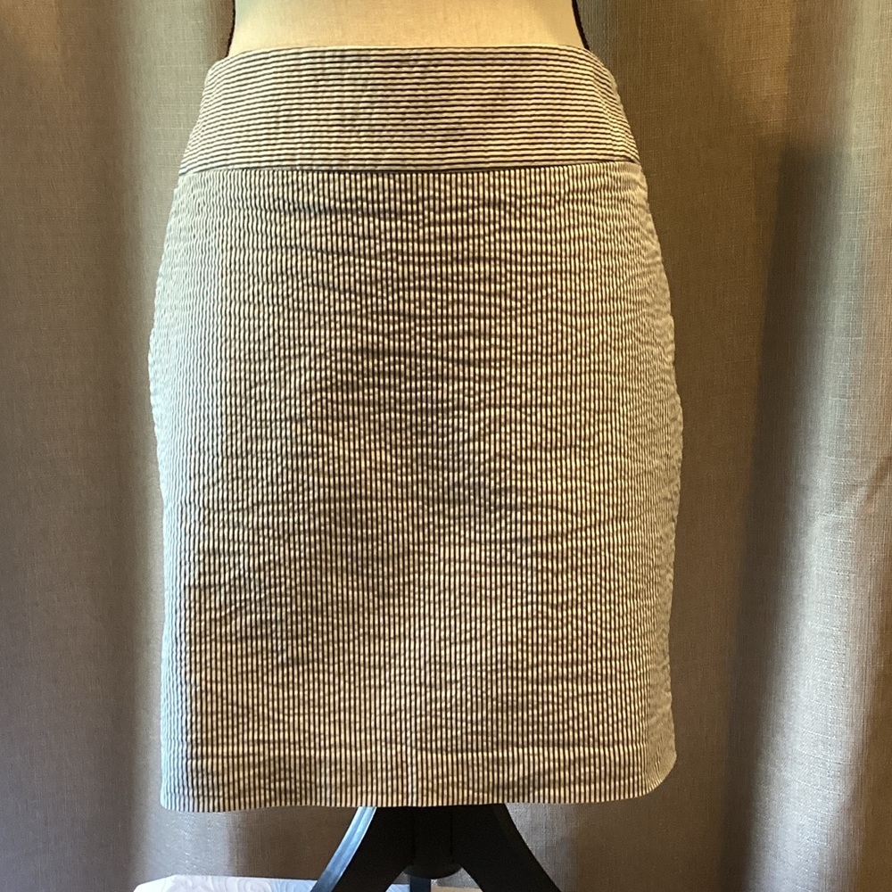 Ann Taylor Seersucker skirt; size 6.